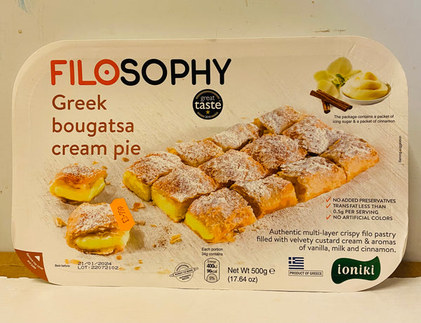 FiloSophy Greek Bougatsa Cream Pie