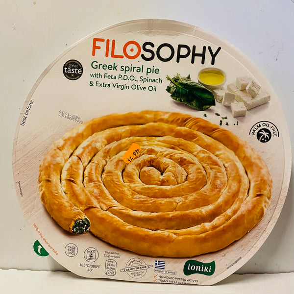 FiloSophy Greek Sprial Spinach Pie