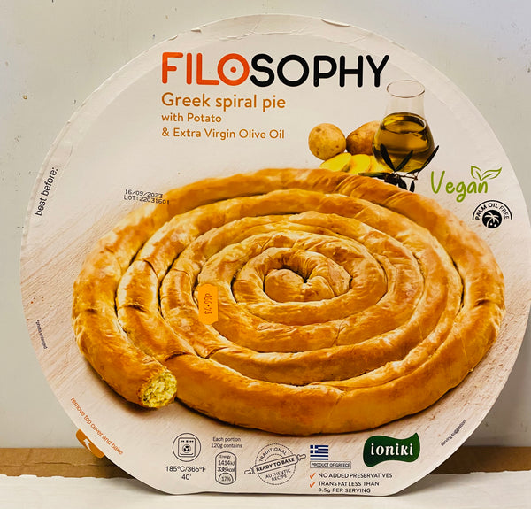 FiloSophy Greek Sprial WithPotato Pie