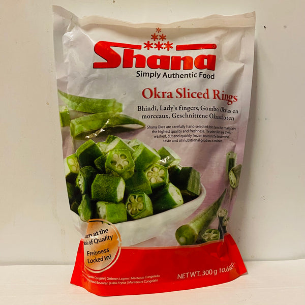 Shana Frozen Okra Sliced Rings