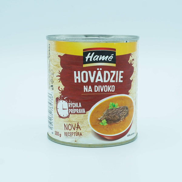 Czech Canned Wild Beef Hovezi